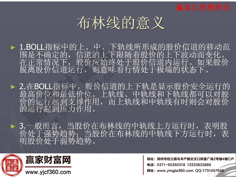 boll指標(biāo)詳解圖解